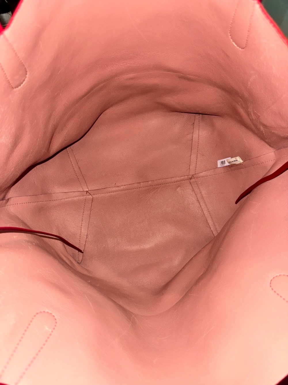 Mansur Gavriel Red Everyday Soft Tote Bag Leather - Picture 5 of 7
